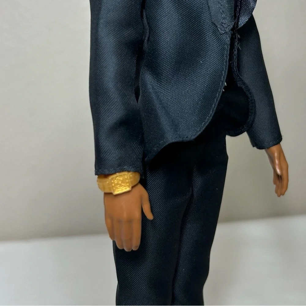 Barbie (2014) & Ken (2016) Dolls African American Bride & Groom Set Collectible